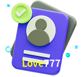 Tornar-se um membro do Love777 é muito simples